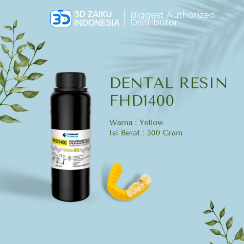 Flashforge Dental 3D Printer Resin FHD1400 Dental Model DLP MSLA LCD